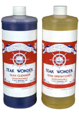 Teak Wonder Cleaner / Brightener Combo Pack (4L pack) - Click Image to Close